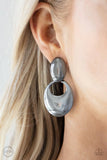 Paparazzi Urban Artistry - Black Clip-On Earrings