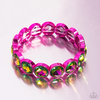 Paparazzi Radiant on Repeat - Pink Bracelet