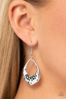 Paparazzi CACHE Reserve - Green Earrings