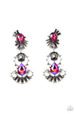 Paparazzi Ultra Universal - Pink Post Earrings