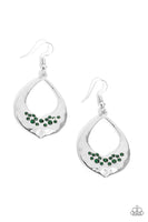 Paparazzi CACHE Reserve - Green Earrings