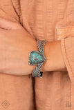 Paparazzi Desert Roost - Blue Bracelet