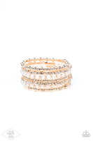 Paparazzi ICE Knowing You - Rose Gold Bracelet