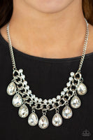 Paparazzi All Toget-HEIR Now - White Necklace