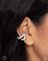 Paparazzi Sizzling Spotlight - White Post Earrings