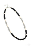 Paparazzi Volcanic Valiance - White Urban Necklace