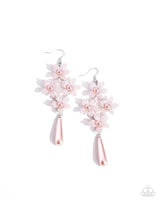 Paparazzi Vintage Veining - Pink Earrings