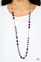 Paparazzi Juicy Gossip - Purple Necklace