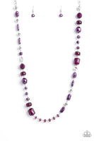 Paparazzi Juicy Gossip - Purple Necklace