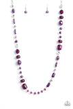 Paparazzi Juicy Gossip - Purple Necklace