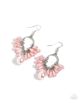 Paparazzi Ahoy There! - Pink Earrings