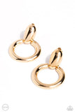 Paparazzi Ancient Artisan - Gold Clip-On Earring