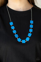 Paparazzi Hello, Material Girl - Blue Necklace