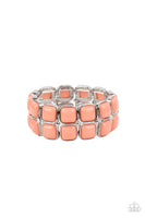 Paparazzi Double The DIVA-ttitude - Orange Bracelet