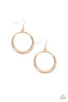 Paparazzi Modern Shimmer – Rose Gold Earrings