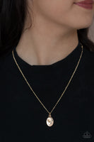 Paparazzi Be The Peace You Seek - Gold Necklace