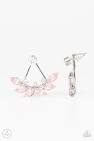 Paparazzi Forest Formal - Pink Post Earrings