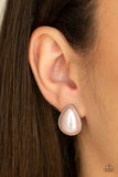 Paparazzi SHEER Enough - Pink Post Earrings