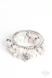 Paparazzi Optimistic Opulence - Pink Bracelet