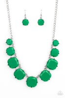 Paparazzi Prismatic Prima Donna - Green Necklace