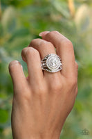 Paparazzi Understated Drama - White Ring