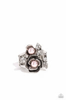 Paparazzi Fine-BLOOMING - Pink Ring