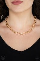 Paparazzi Urban Uplink - Gold Necklace