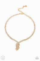 Paparazzi Ante Up - Gold Necklace