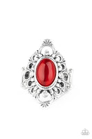 Paparazzi Elegantly Enchanted - Red Ring