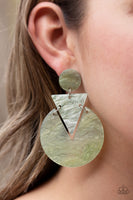 Paparazzi Head Under WATERCOLORS - Multi Post Earrings