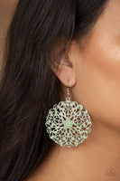 Paparazzi Ocean Paradise - Green Earrings