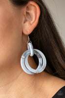 Paparazzi Retro Riviera - Silver Earrings