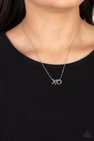 Paparazzi Hugs and Kisses - Silver Necklace