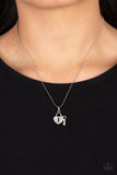 Paparazzi You Hold My Heart Necklace - White Necklace