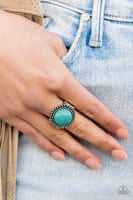 Paparazzi Mesa Mecca - Blue Ring