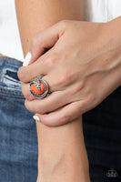 Paparazzi Palm Panache - Orange Ring