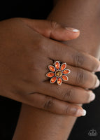 Paparazzi Prismatic Petals - Orange Ring