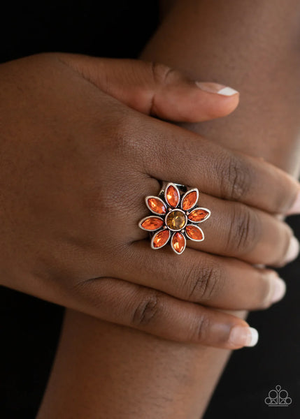 Paparazzi Prismatic Petals - Orange Ring