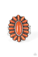 Paparazzi Cactus Cabana - Orange Ring