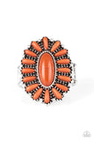 Paparazzi Cactus Cabana - Orange Ring