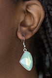 Paparazzi Mystic Mist - Green Earrings