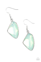 Paparazzi Mystic Mist - Green Earrings