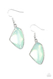 Paparazzi Mystic Mist - Green Earrings