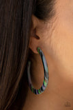 Paparazzi HAUTE-Blooded - Green Earrings