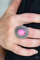 Paparazzi Terra Terrain - Pink Ring