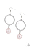 Paparazzi SoHo Solo - Pink Earrings