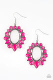 Paparazzi Fashionista Flavor - Pink Earrings