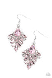 Paparazzi Stellar-escent Elegance - Pink Earrings