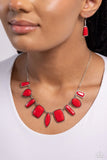 Paparazzi Luscious Luxe - Red Necklace