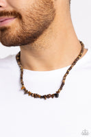 Paparazzi Wild Woodcutter - Brass Necklace